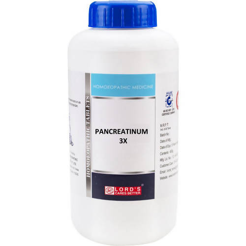 Lord's Homeopathy Pancreatinum Tablets | Swadesiicart