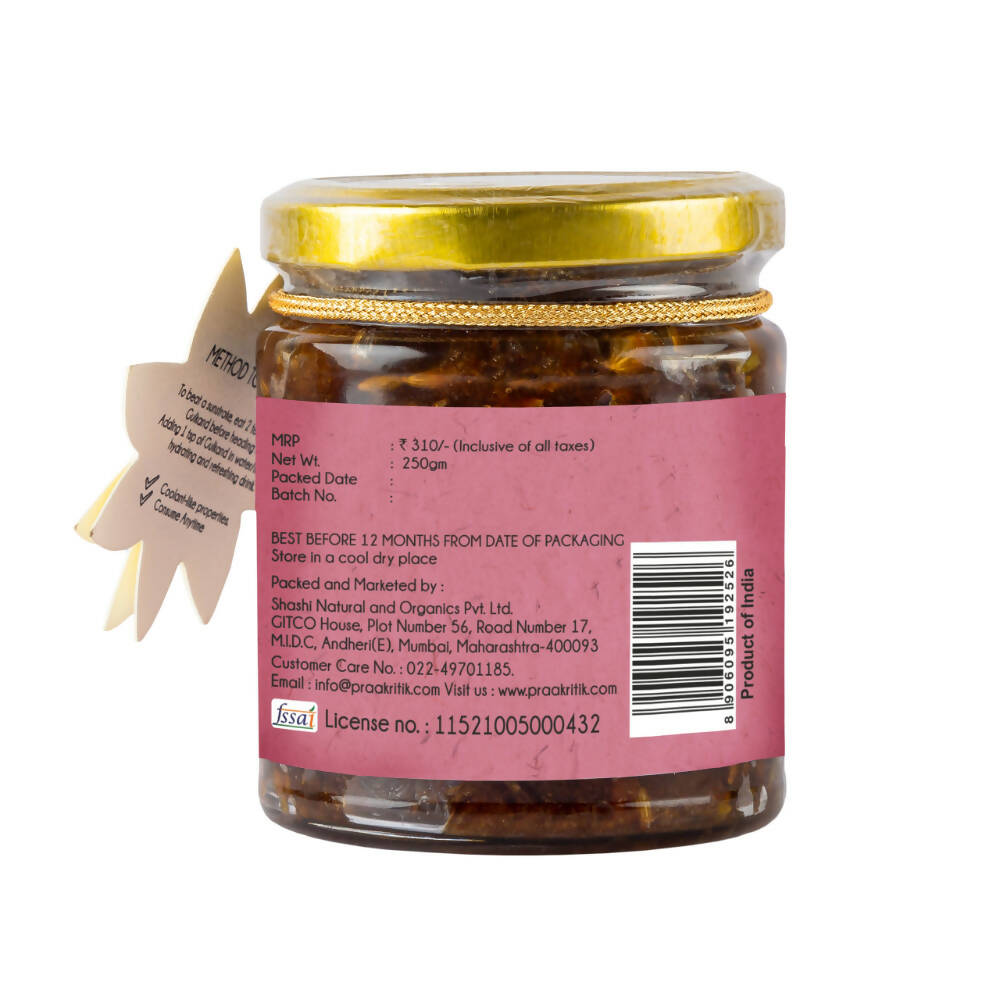 Praakritik Natural Mishri Artisan Gulkand | Swadesiicart
