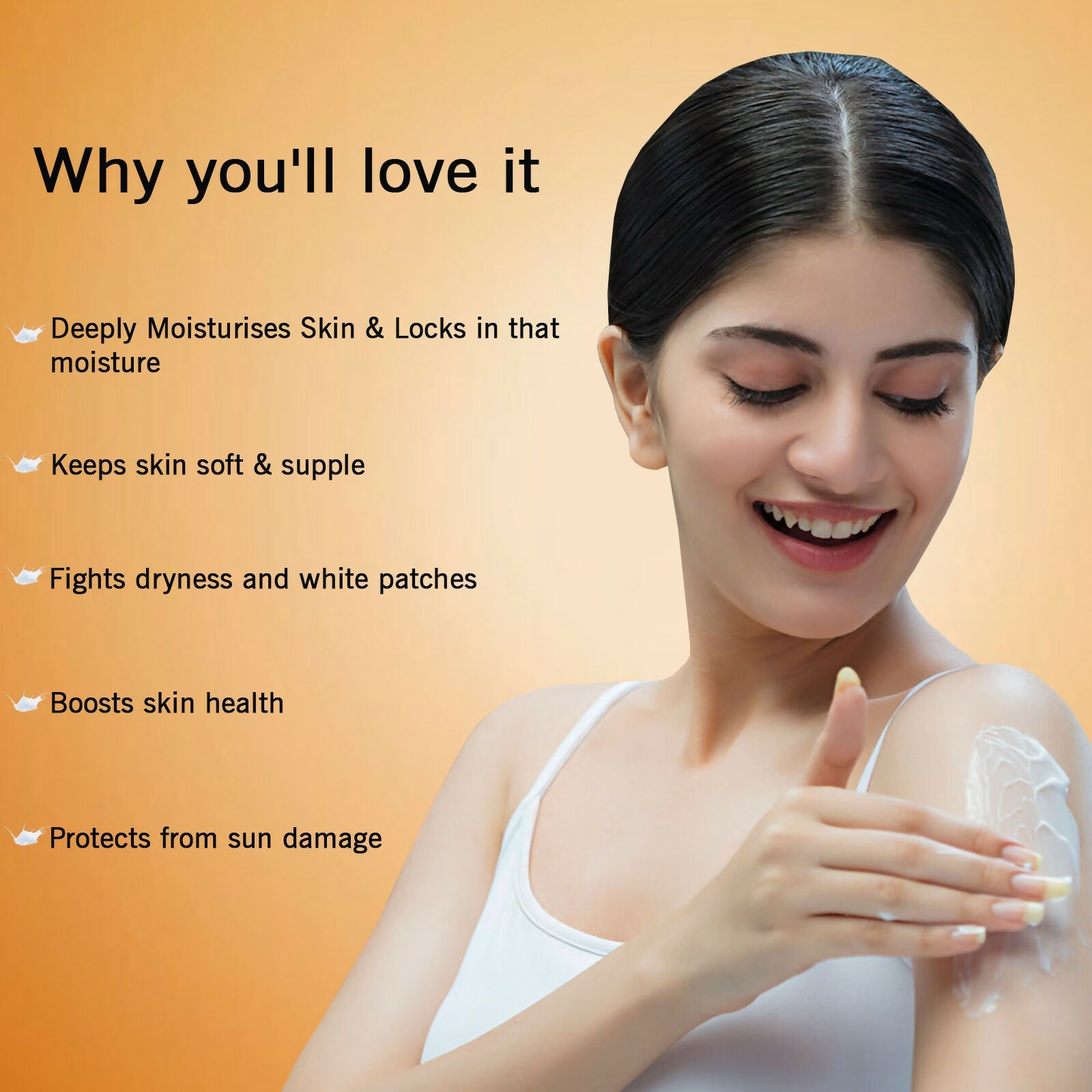 Globus Naturals Herbal Vitamin C Moisturizing Body Lotion For Skin Brightening & Nourishment, Glowing & Youthful Skin, All Skin Types | Swadesiicart