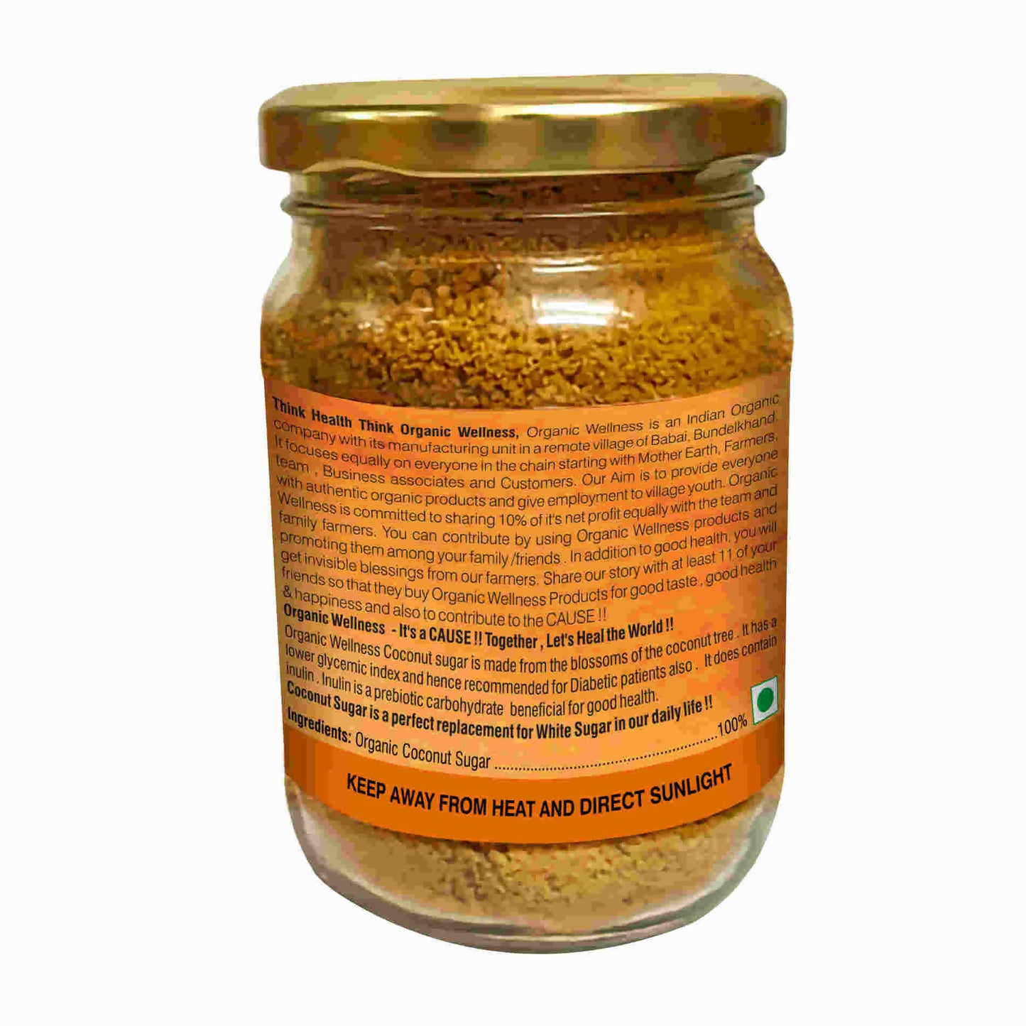 Organic Wellness Coconut Sugar - Swadesiicart