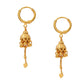 Ruby Raang Gold Loop Heart Earrings | Swadesiicart