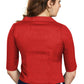 Aastha Fashion Women's Women's Red Art Silk Button Readymade Blouse