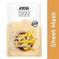 Nykaa Skin Secrets Indian Rituals Besan + Turmeric Sheet Mask For Calm & Moisturised Skin - Swadesiicart