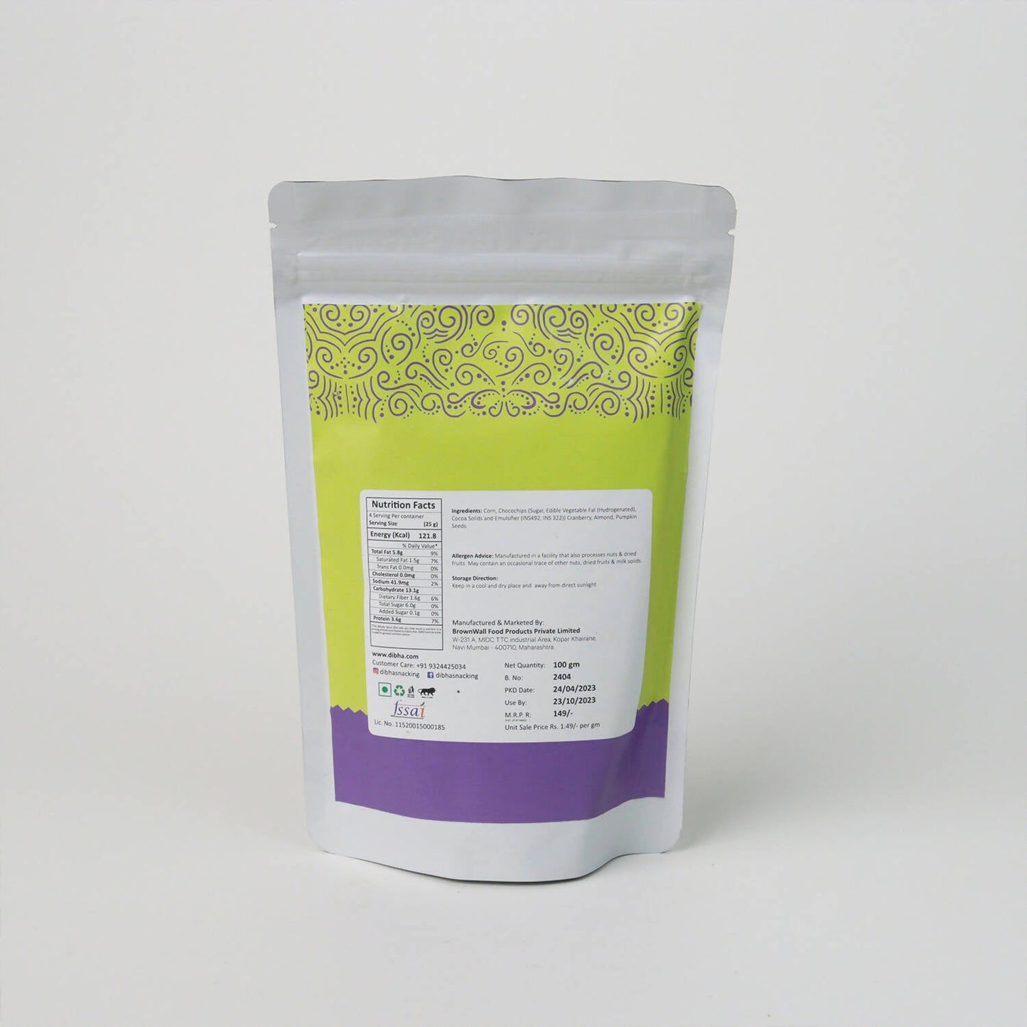 Dibha - Honest Snacking Healthy Chivda Snack - Swadesiicart
