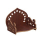 eCraftIndia Brown Decorative Wooden Pooja Temple | Swadesiicart