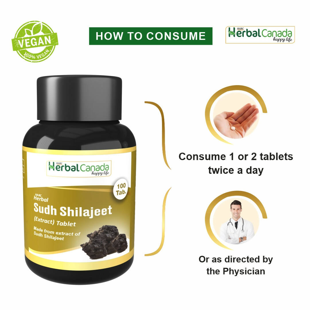 Herbal Canada Shudh SJ Tablets - Swadesiicart