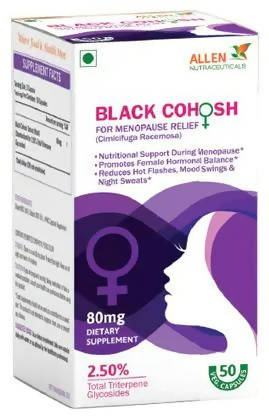 Allen Homeopathy Black cohosh Capsules | Swadesiicart