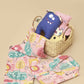 Breathables Kids Cotton Night Suit – Peach Lion & Teddy Shirt & Pyjama Co-Ord Set For Boys & Girls