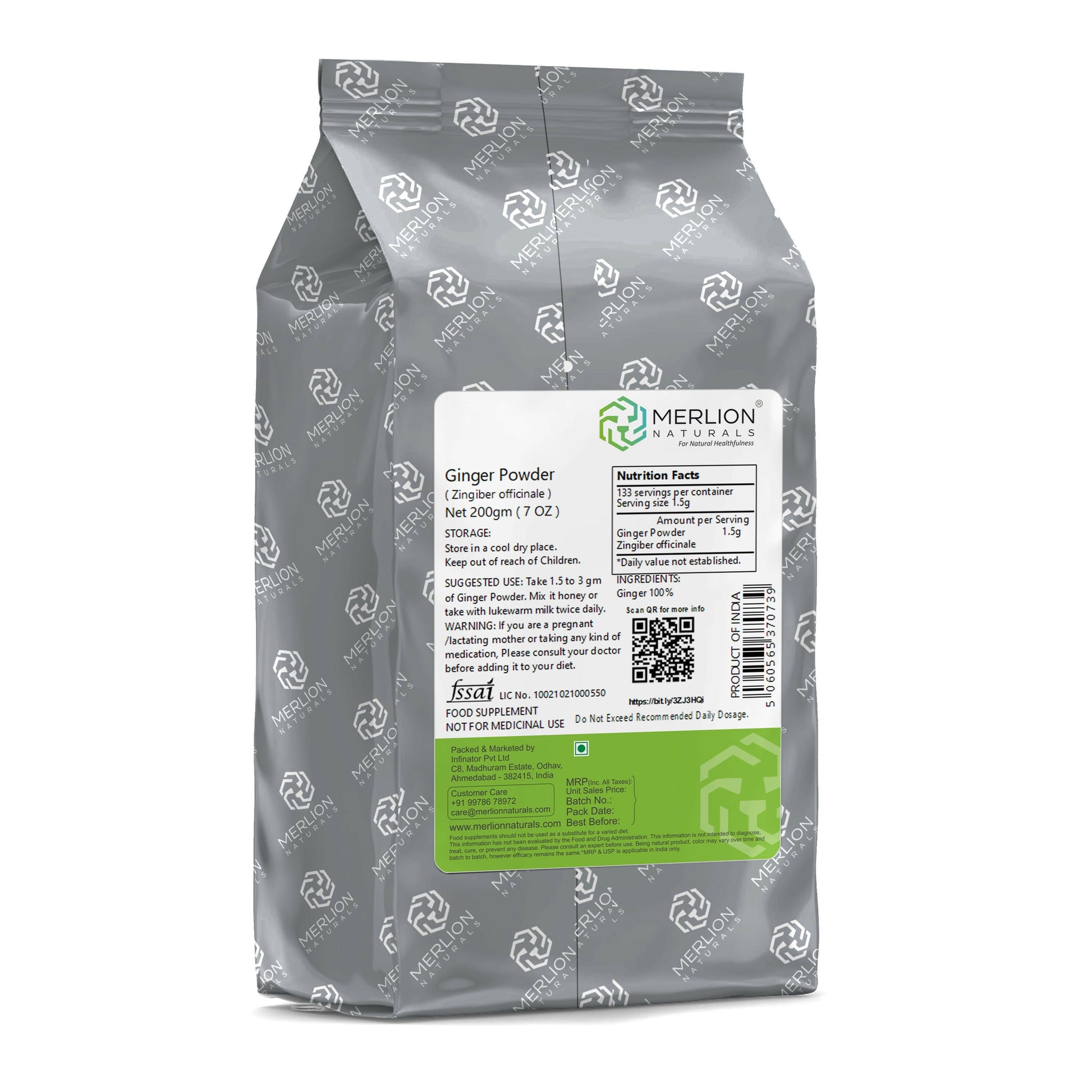 Ginger Powder_200gm_Merlion Naturals_2