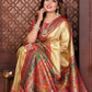 Aastha Fashion Gold Tissue Silk Weaving Saree