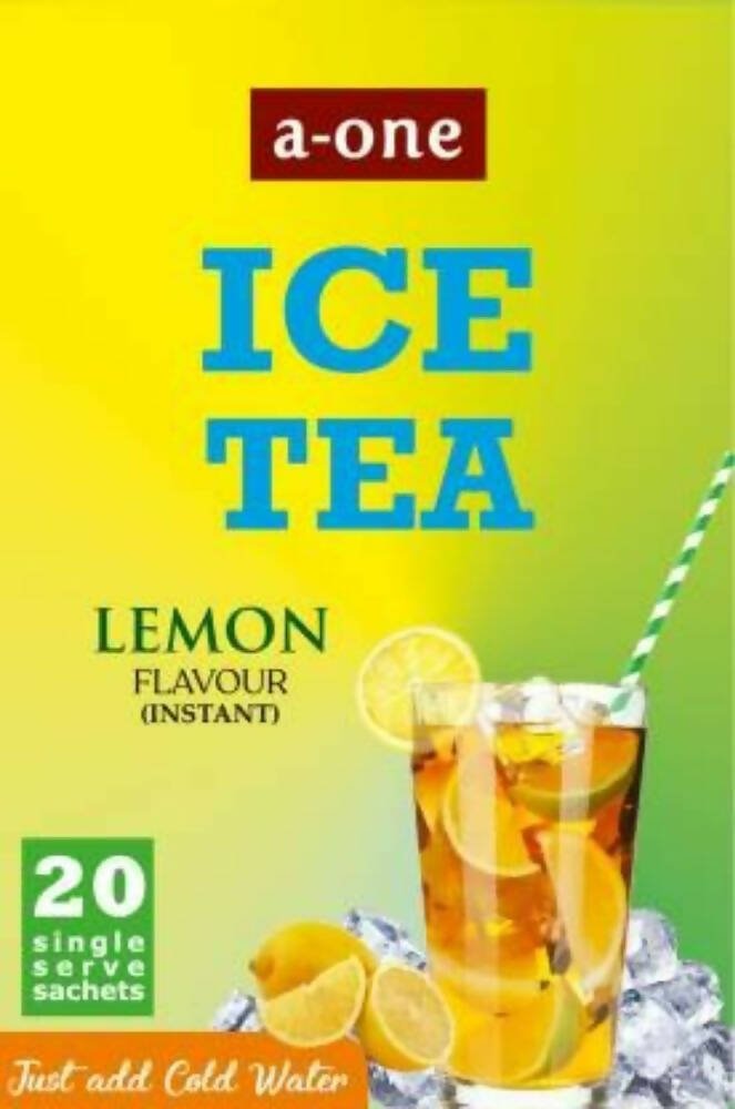 A-One Ice Tea Lemon Flavour Instant - Swadesiicart