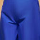 InWeave Women's Ink Blue Short Kurta Palazzo Set - Swadesiicart