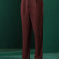 trueBrowns Men's Deep Purple Paan Muslin Silk Printed Co-ord Set - Swadesiicart