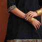 trueBrowns Black Cotton Co-ord Set - Swadesiicart