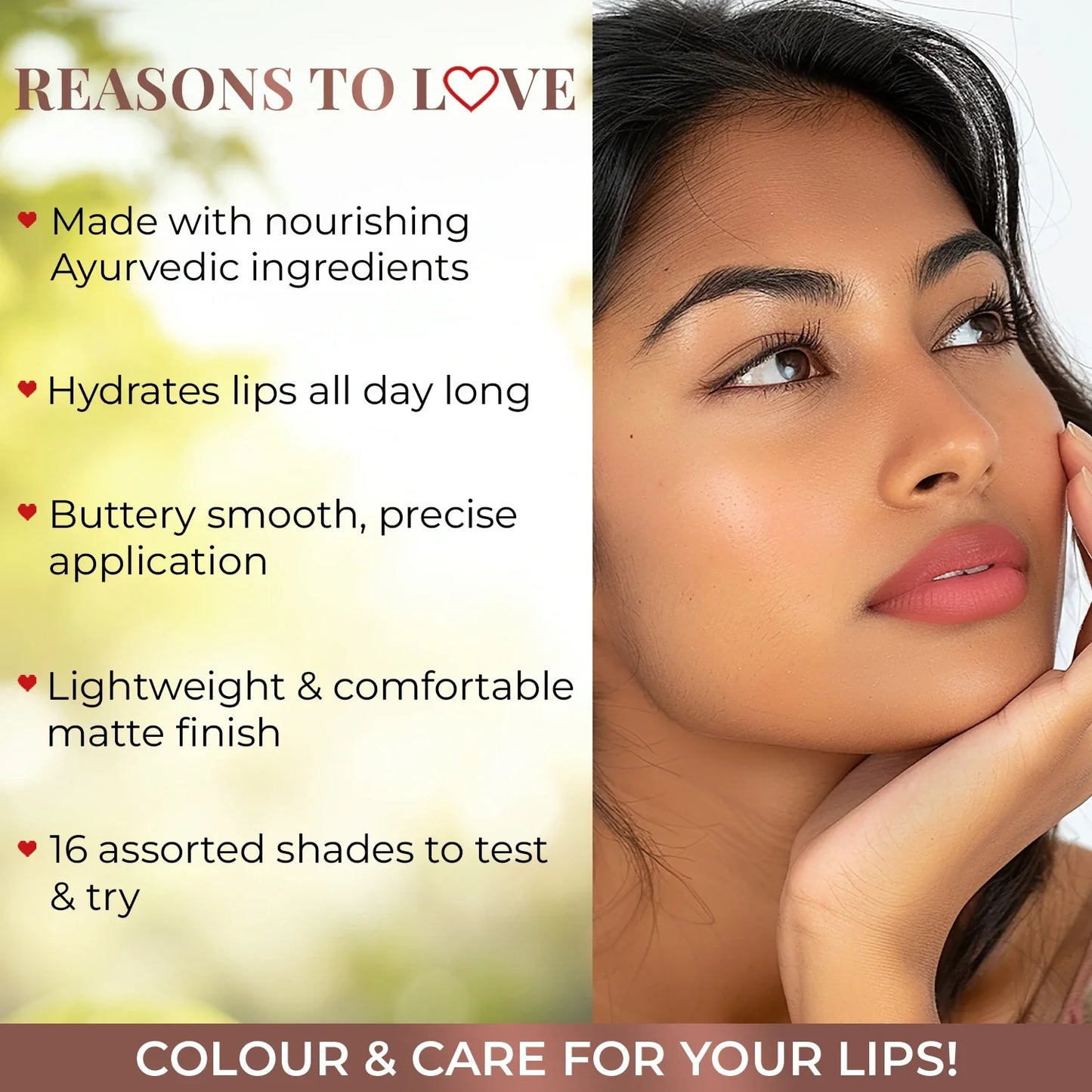 Herb Enriched Ayurvedic Lipstick Micro-Mini Kit