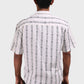 Xkind White Stripes Regular Fit Shirt | Swadesiicart