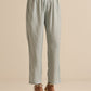 trueBrowns Grey Bandhani Printed Silk Kaftan Co-Ord Set - Swadesiicart