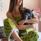 Pomcha Jaipur Gulzar Blue Hand Block Cotton Night Set | Swadesiicart