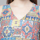 Jainish Women's WoDigital Printed Crop Top and Jacket Set - Multi - Swadesiicart