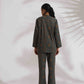 trueBrowns Green Cotton Print Shirt Top & Pants Co-ord Set - Swadesiicart