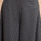 InWeave Women's Grey Chikankari Long Anarkali Kurta Sharara Set - Swadesiicart