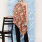 InWeave Women's Mutli Peacock Japanese Art Oneshoulder Top - Swadesiicart
