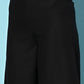 InWeave Women's Strappy Set In Black With Green Floral Short Or Cape - Swadesiicart