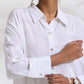 trueBrowns White Cotton Schiffli Shirt Kurta Set | Swadesiicart