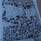 Shades of Grey Colour Kalamkari Pure Munga Cotton Saree By Gayathri Reddy Designer Studio | Swadesiicart