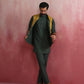 trueBrowns Men's Mustard Cotton Reversible Nehru Jacket | Swadesiicart