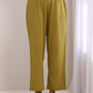 trueBrowns Avacado Green Dobby Flared Slit Kurta Pant Set | Swadesiicart
