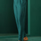 trueBrowns Men's Teal Silk Co-ord Set - Swadesiicart