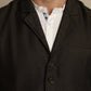 Even Apparels Men's Brown Wool Waistcoat with Notched Lapel | Swadesiicart