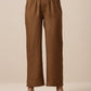 trueBrowns Linen Beige Textured Slit Kurta Pant Set | Swadesiicart