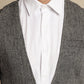Even Apparels Men's Grey Woolen Double Breast Waistcoat | Swadesiicart