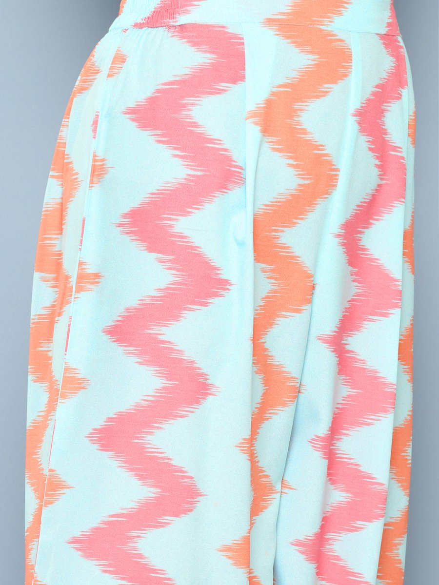 Ahalyaa Printed Ethnic Co-Ords - Swadesiicart