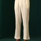 trueBrowns Men's Ivory Blue Multi color Floral Cotton Co-ord Set - Swadesiicart
