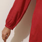 trueBrowns Maroon Viscose Co-ord Set - Swadesiicart