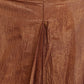 trueBrowns Brown Gold Lurex Ready To Wear Saree | Swadesiicart