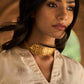 trueBrowns Gold-Polished Choker | Swadesiicart