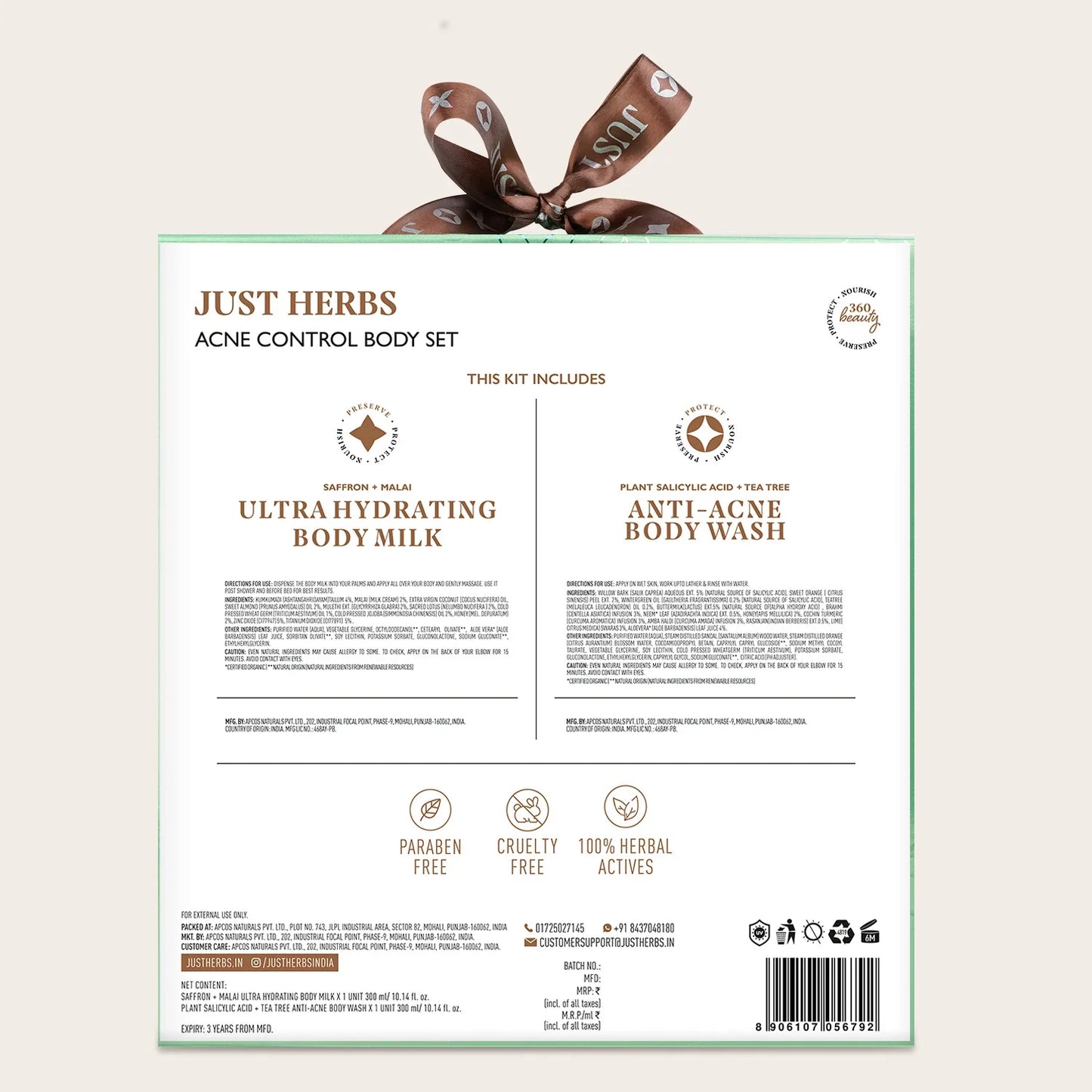 The Hydraclean Kit: Acne Control Body Set