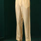 trueBrowns Men's Ivory Geometric Floral Viscose Silk Co-ord Set - Swadesiicart