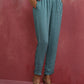 trueBrowns Light Blue Modal Straight Kurta Co-ord Set - Swadesiicart