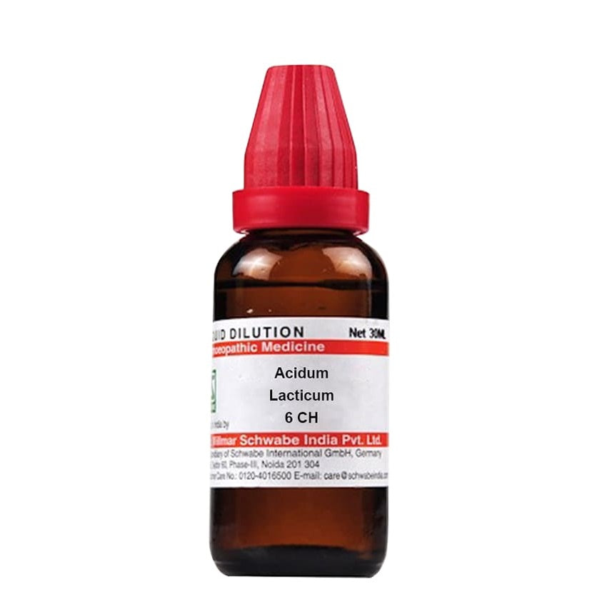 Dr. Willmar Schwabe India Acidum Lacticum Dilution | Swadesiicart