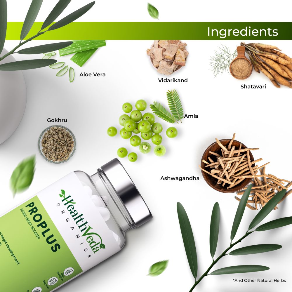 Health Veda Organics ProPlus Capsules - Swadesiicart
