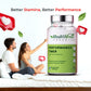 Health Veda Organics Performance Timer Veg Capsules For Men | Swadesiicart