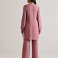 trueBrowns Mauve Short Co-Ord Set - Swadesiicart