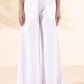 trueBrowns White Cotton Dobby V-Neck Co-ord Set - Swadesiicart