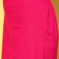 InWeave Strappy Set In Fuchsia With Blue Fuchsia Organza Dupatta - Swadesiicart