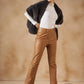 InWeave Slaty Grey Long Faux Fur Cape - Swadesiicart
